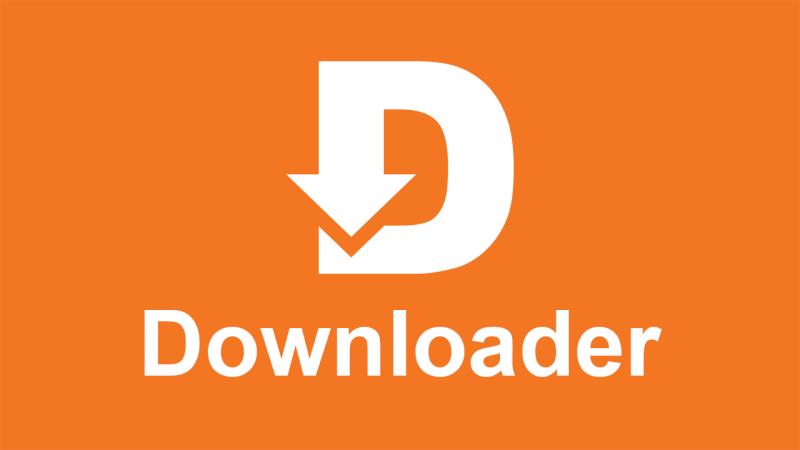 downloader app icon logo for amzon fire tv google android tv tablets and phones 800x450